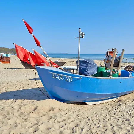 Vakantiehuis Strandpark - Haus 8a Mit Kamin Und Terrasse Baabe